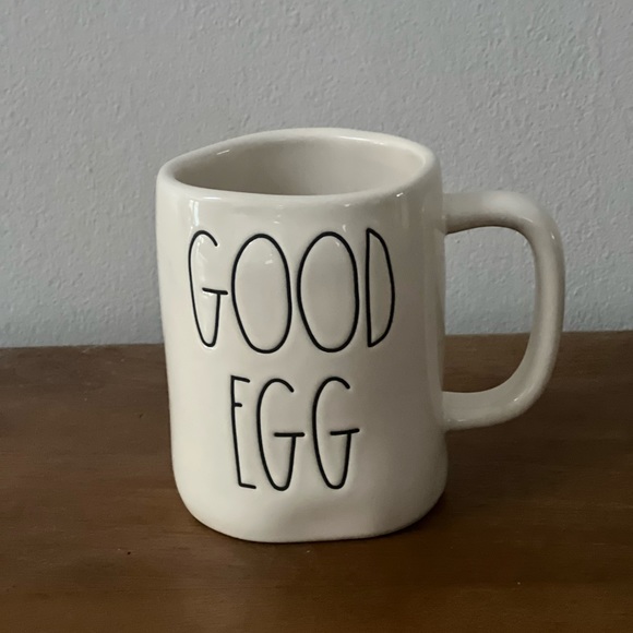 Rae Dunn Other - LAST DAY-donating 3/28 NWT Rae Dunn Good Egg Bad Egg Two Sided Mug Coffee Easter